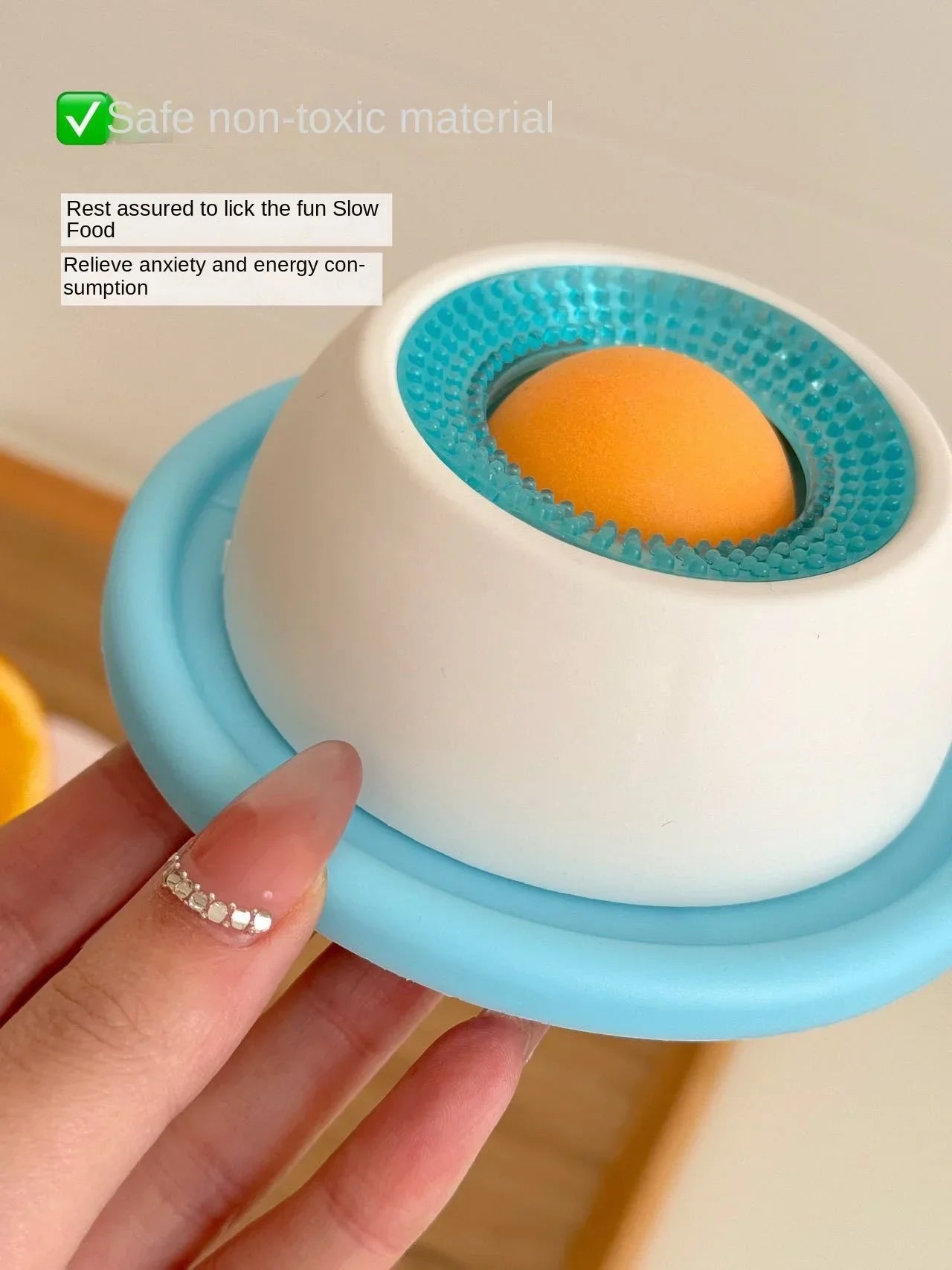 Calming Slow Feeder Lick Mat for Dogs & Cats
