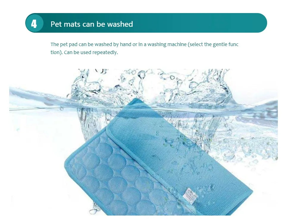 Calming Cooling Mat for Dogs & Cats