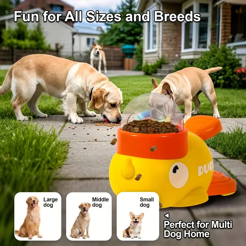 Calming Duck Puzzle Feeder for Dogs & Cats