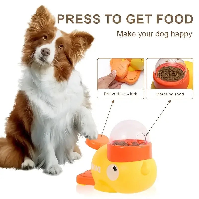 Calming Duck Puzzle Feeder for Dogs & Cats